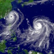 Taifun and Hurrican info page